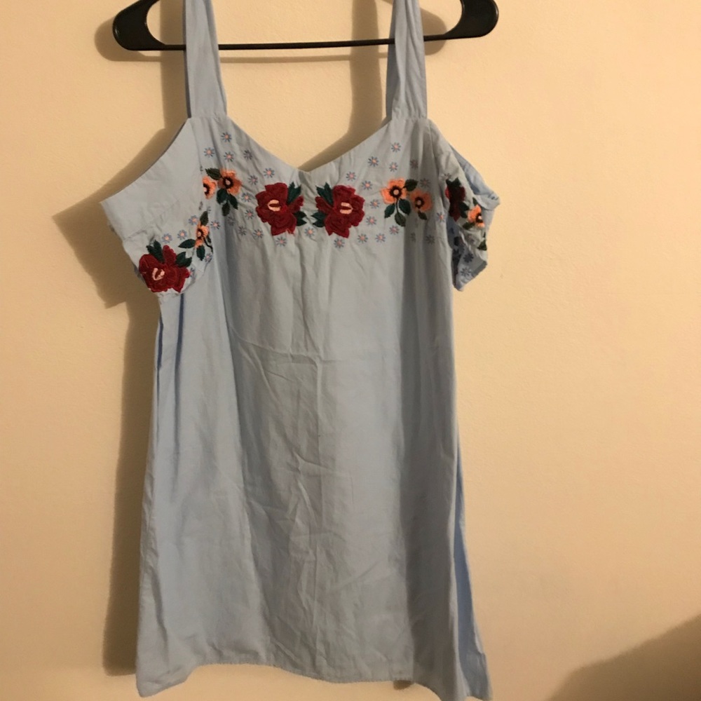 Off the shoulder floral dress
